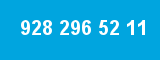 928 296 52 11 928 296 52 11